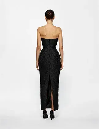 Effie Kats KIERA DRESS Black Size 8 for rent on The Volte - main image