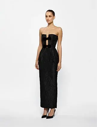 Effie Kats KIERA DRESS Black Size 8 for rent on The Volte - main image