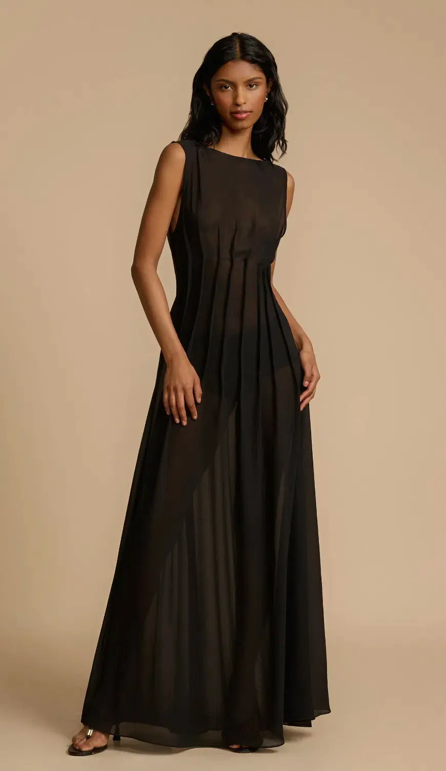 Arcina Ori Audrey Dress Black Size 8 for rent on The Volte - main image