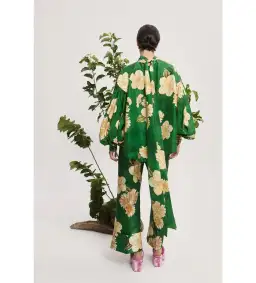 Alemais Sage Pant Green Size 8 for rent on The Volte - image 2