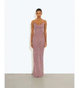 Rat and Boa Assisi Maxi Dress in Wave Print Size 8 for rent on The Volte - image 1