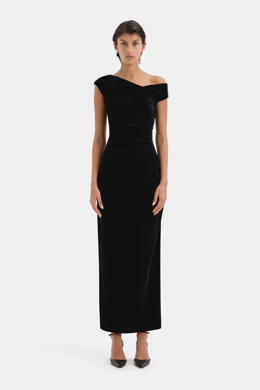 Sir the Label Ettore Gown Black Size 3/AU 12 - Image 2