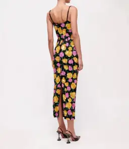 Rachel Gilbert Dallas Midi Dress Floral 3/AU12 for rent on The Volte - image 2