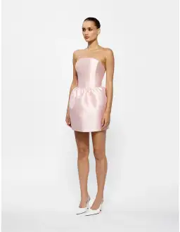 Effie Kats Luetta Mini Dress Blush Size AU 6 for rent on The Volte - image 2