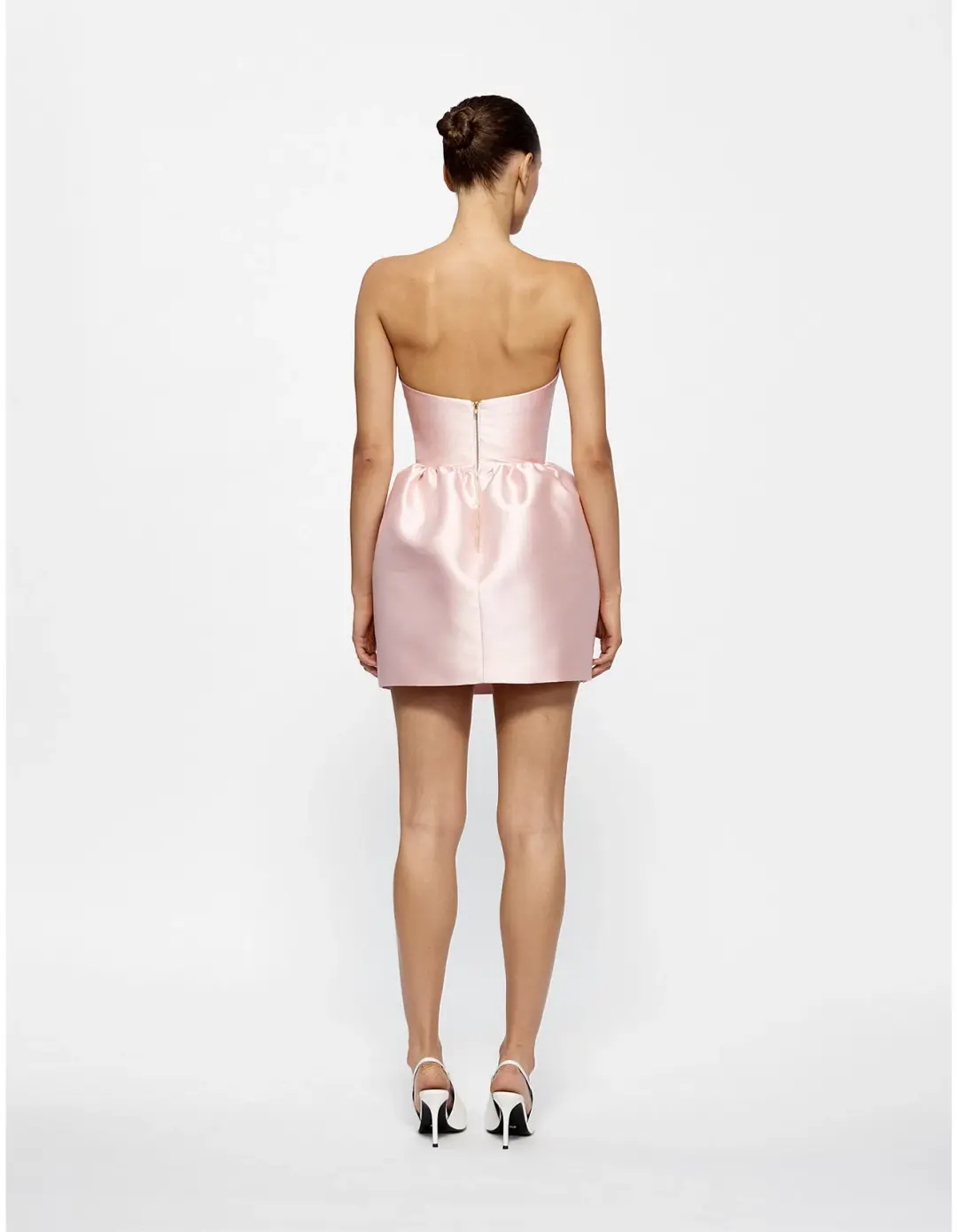 Effie Kats Luetta Mini Dress Blush Size AU 6 for rent on The Volte - main image