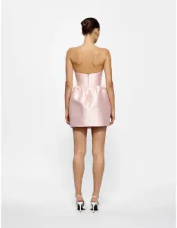 Effie Kats Luetta Mini Dress Blush Size AU 6 for rent on The Volte - image 3