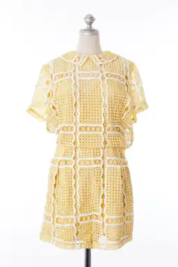 Alice McCall Love Sublime Playsuit Buttercup Yellow Size XS / AU 6 for rent on The Volte - image 6