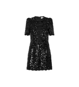 Rebecca Vallance Diana Bow Mini Dress Black Size 8 for rent on The Volte - image 4