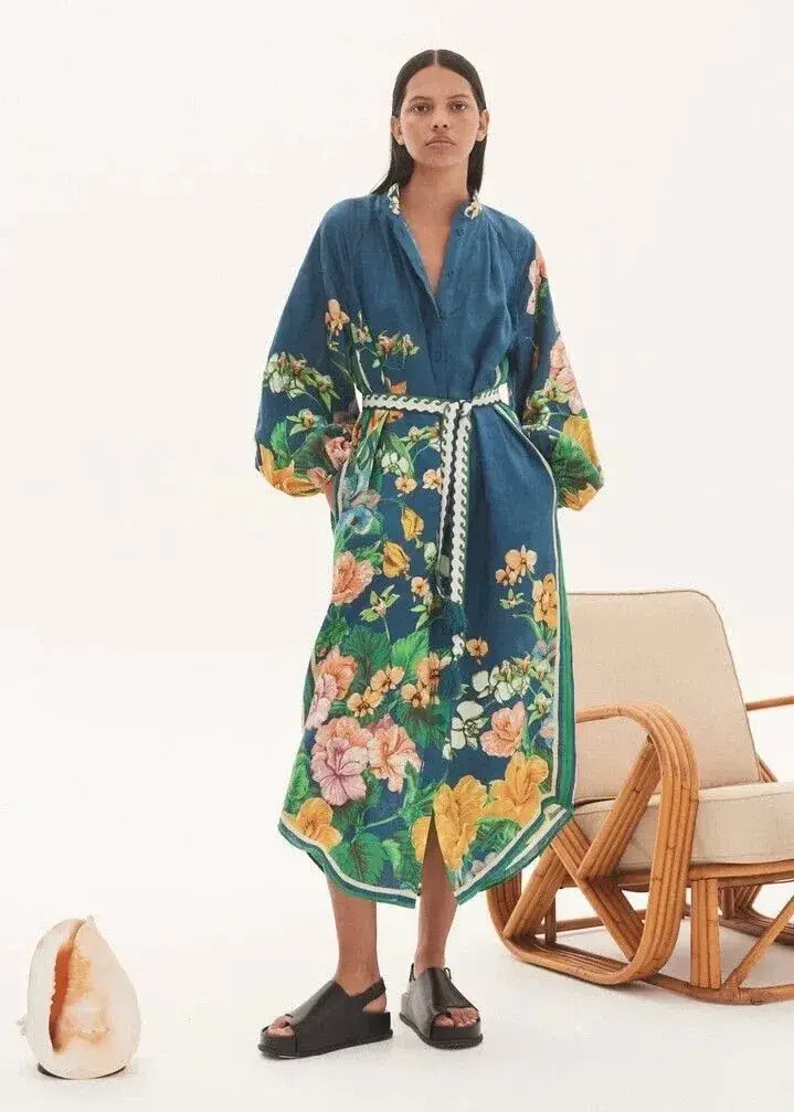 Alemais Lyla Shirt Dress Size 12 for rent on The Volte - main image