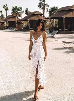 Shona Joy luciana bias frill midi dress size 12