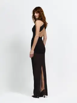 Effie Kats Layla Maxi Dress Chocolate Size S / AU 8 for rent on The Volte - image 3