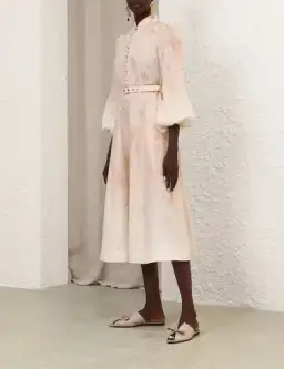 Zimmermann Crush Buttoned Midi Dress Size 4/AU16 for rent on The Volte - image 5