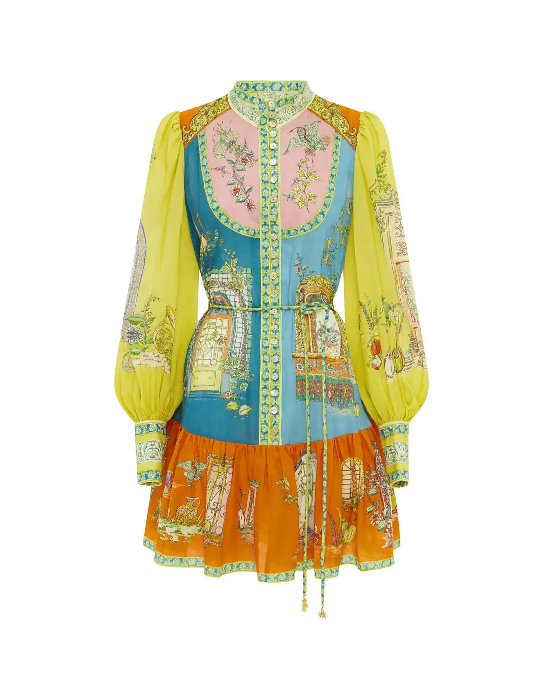 Alemais Monte Mini Dress Size 16 for rent on The Volte - main image