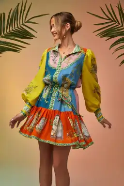 Alemais Monte Mini Dress Size 16 for rent on The Volte - image 1