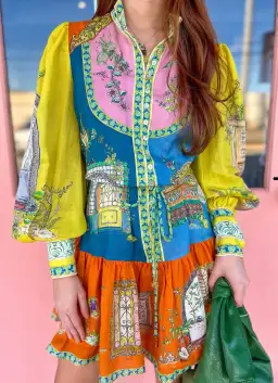 Alemais Monte Mini Dress Size 16 for rent on The Volte - image 3