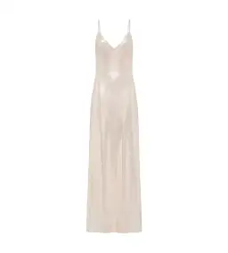 Manning Cartell High Voltage Slip Maxi Dress Nude Silver Size 12 for rent on The Volte - image 7