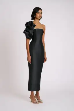 Eliya The Label Alora Dress Black Size M / AU 10 for rent on The Volte - image 2