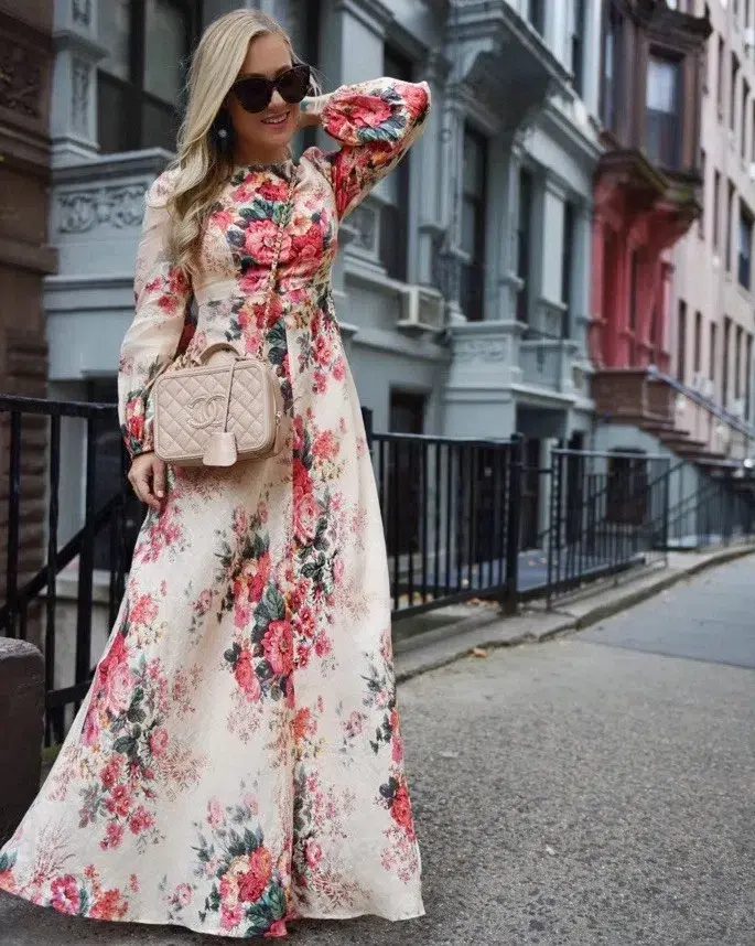 Zimmermann Laelia High Neck Dress Size 3 / AU 14 for rent on The Volte - main image