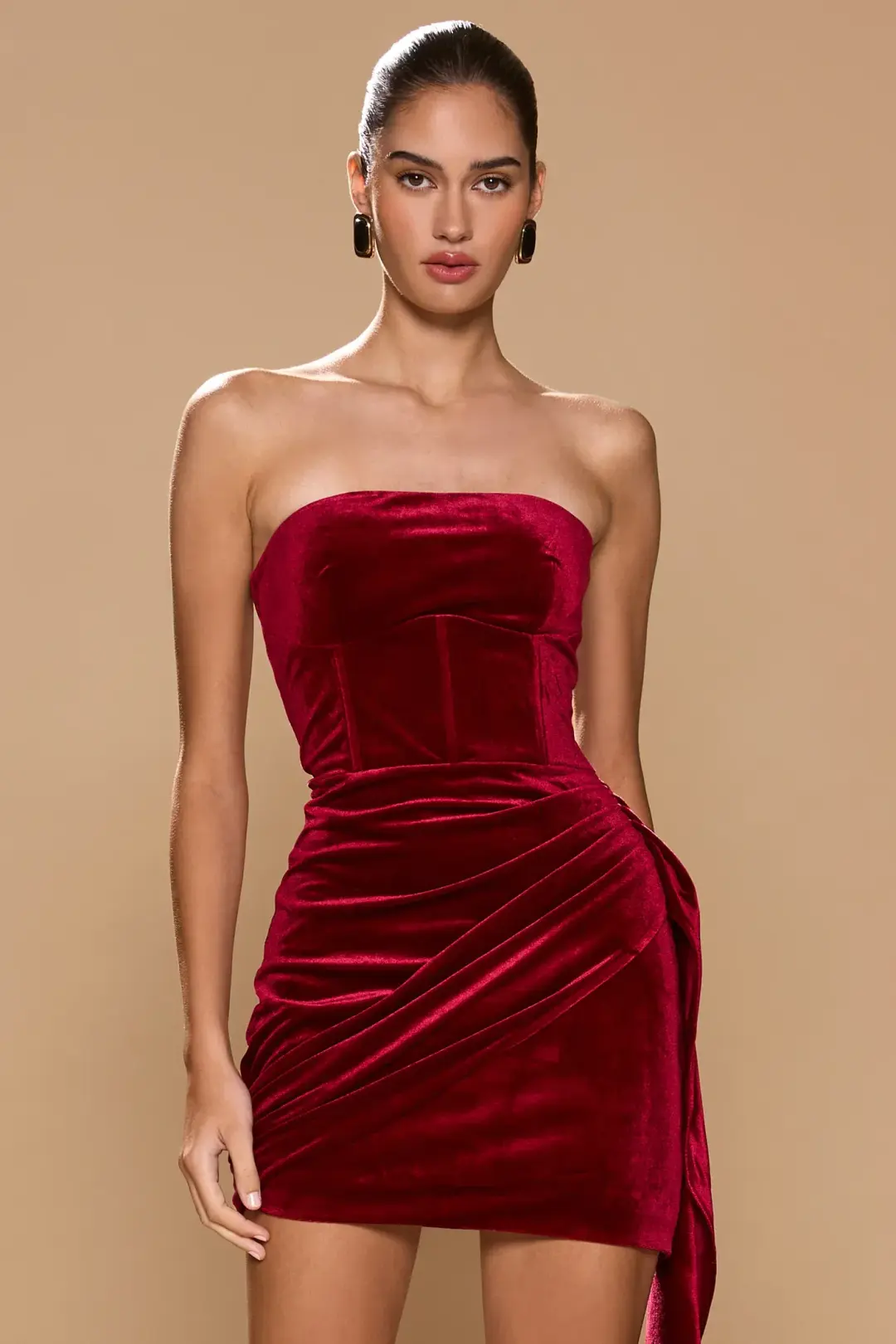 Sonya Moda Seraphina Dress in Red Size 10 for rent on The Volte - main image