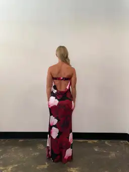 Sonya Moda Alma Midi Dress Floral Size 12 for rent on The Volte - image 3