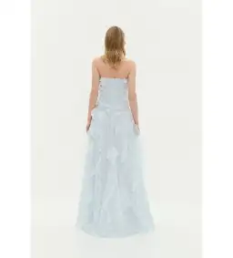 Aje Allairie Gown Pastel Blue Size AU 6 for rent on The Volte - image 3