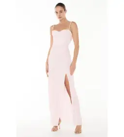 Manning Cartell Double Time Pleat Maxi Dress Hydrangea Size AU 10 for rent on The Volte - image 2