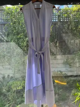 Another Tomorrow Shirtdress Purple Size 8 for rent on The Volte - image 2