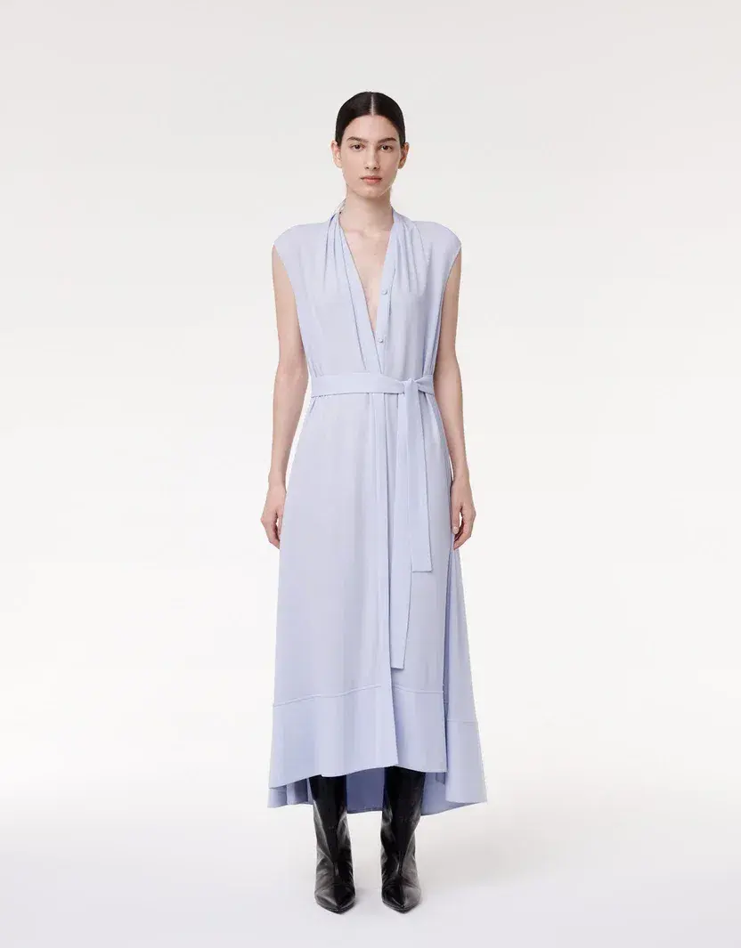 Another Tomorrow Shirtdress Purple Size 8 for rent on The Volte - main image