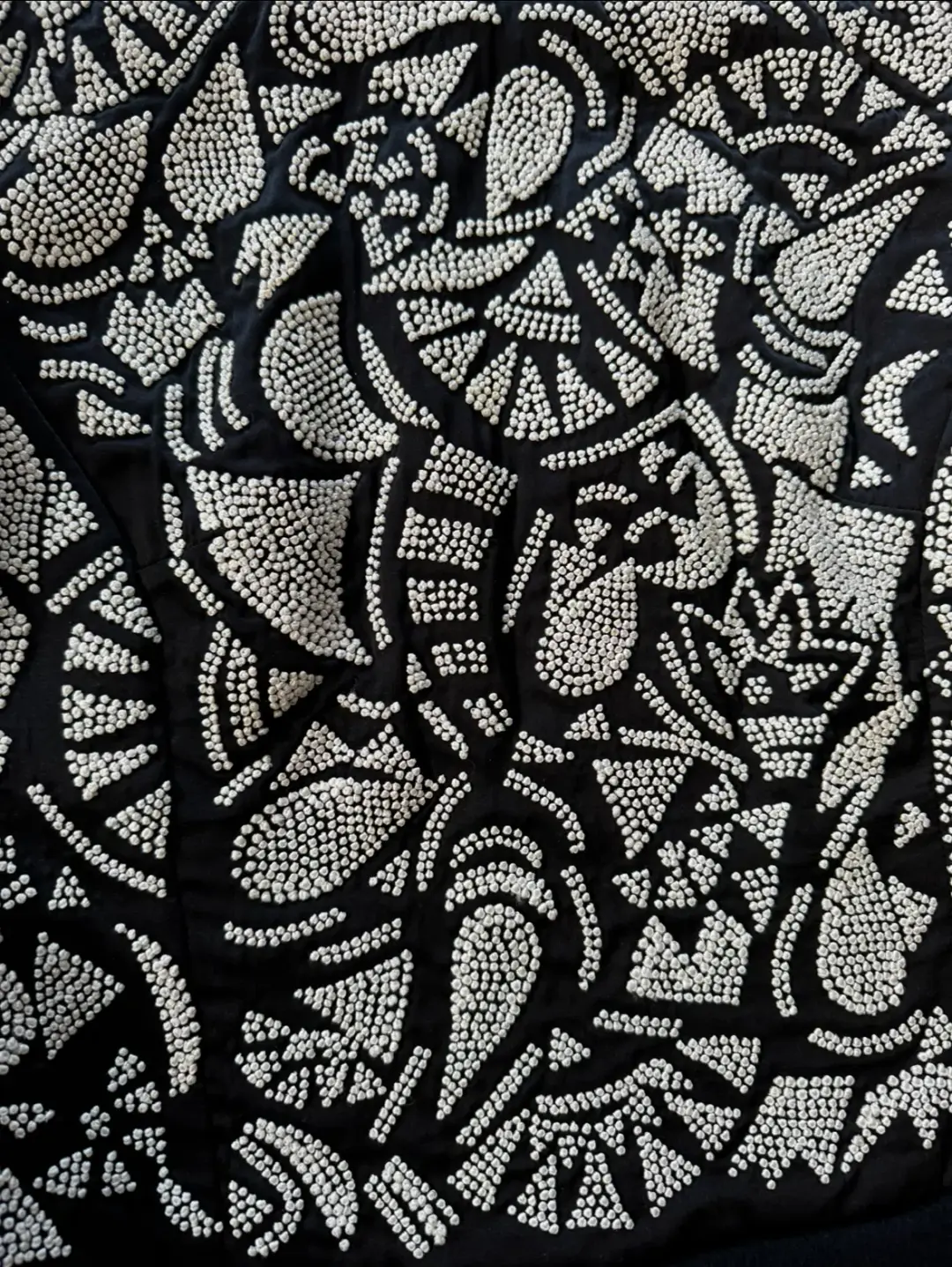 Rahul Mishra Wool and Silk Hand-Knotted Top Print Size S AU 8 for rent on The Volte - main image