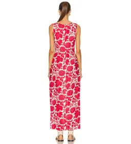Sir the Label Cinta Cut Out Midi Dress Valentina Floral Size 0 AU 6 for rent on The Volte - image 6