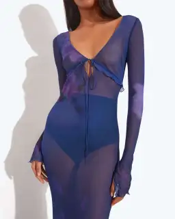 Rat & Boa Topaz Maxi Dress Print Size S / AU 8 for rent on The Volte - image 3