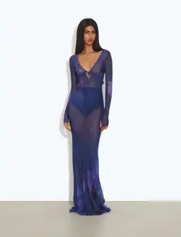 Rat & Boa Topaz Maxi Dress Print Size S / AU 8 for rent on The Volte - image 1