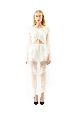 ALICE By Alice McCall Petra Crop Top White Size AU 12 for rent on The Volte - image 8