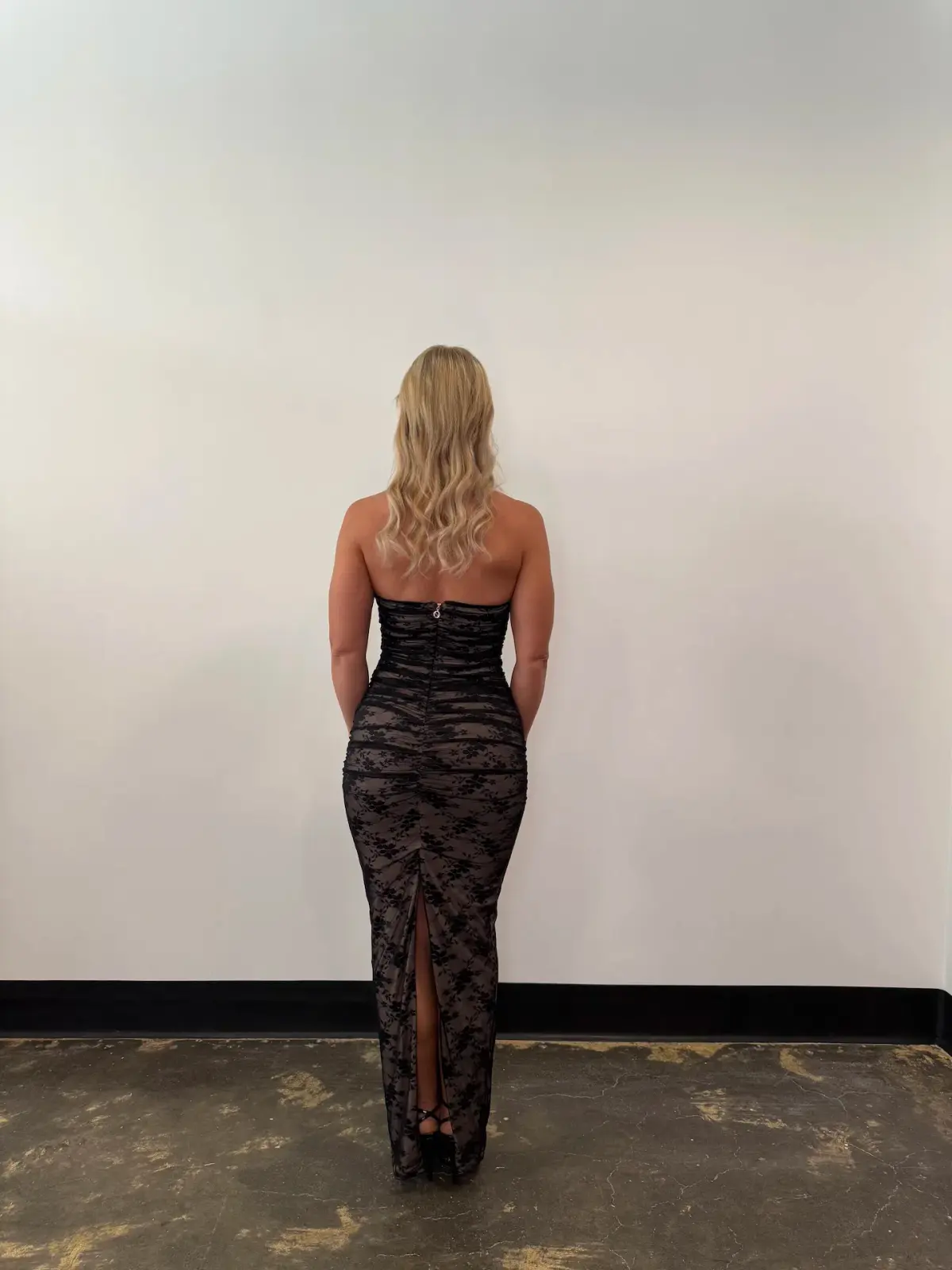 Nookie Arabella Halter Maxi Black Size AU 10 - Image 4