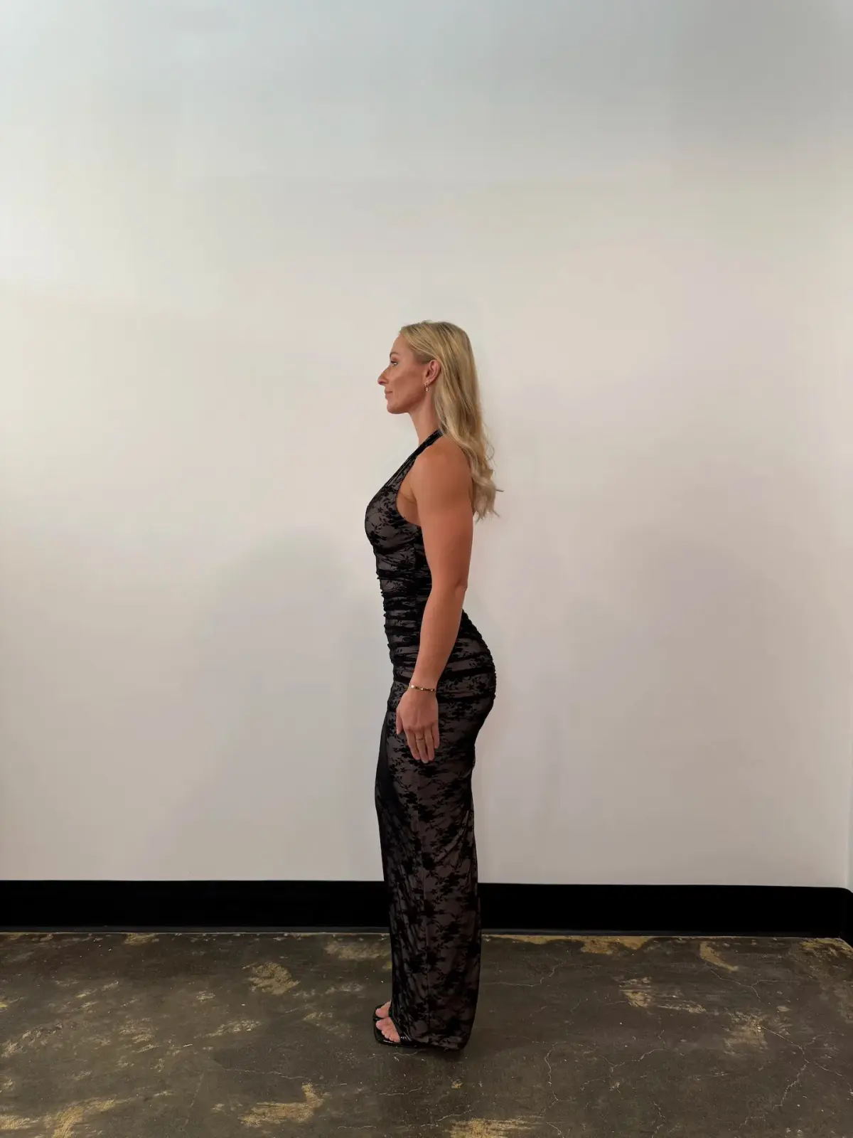 Nookie Arabella Halter Maxi Black Size AU 10 - Image 3