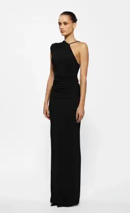 Effie Kats Greer Gown Black Size AU 8 for rent on The Volte - image 2