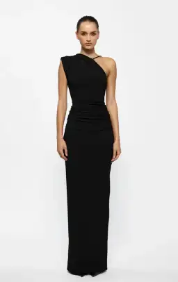 Effie Kats Greer Gown Black Size AU 8 for rent on The Volte - image 1