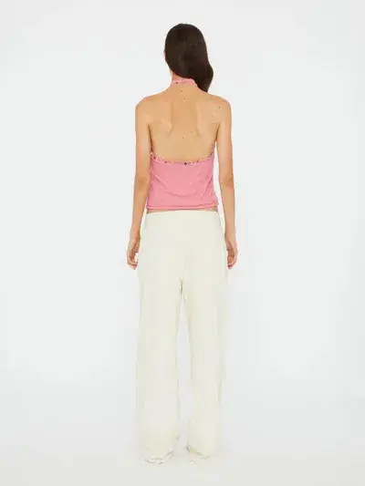 Beach Quartz Halter Tank | Christopher Esber for rent on The Volte - main image