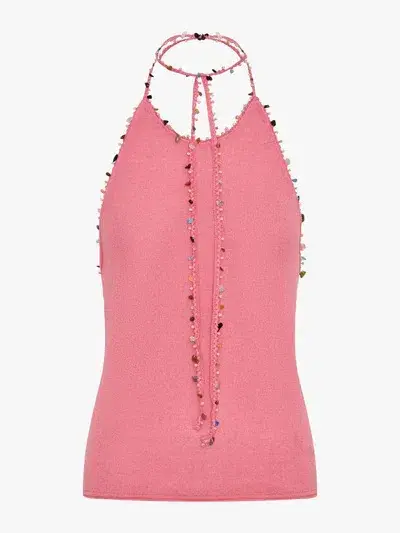 Beach Quartz Halter Tank | Christopher Esber for rent on The Volte - main image