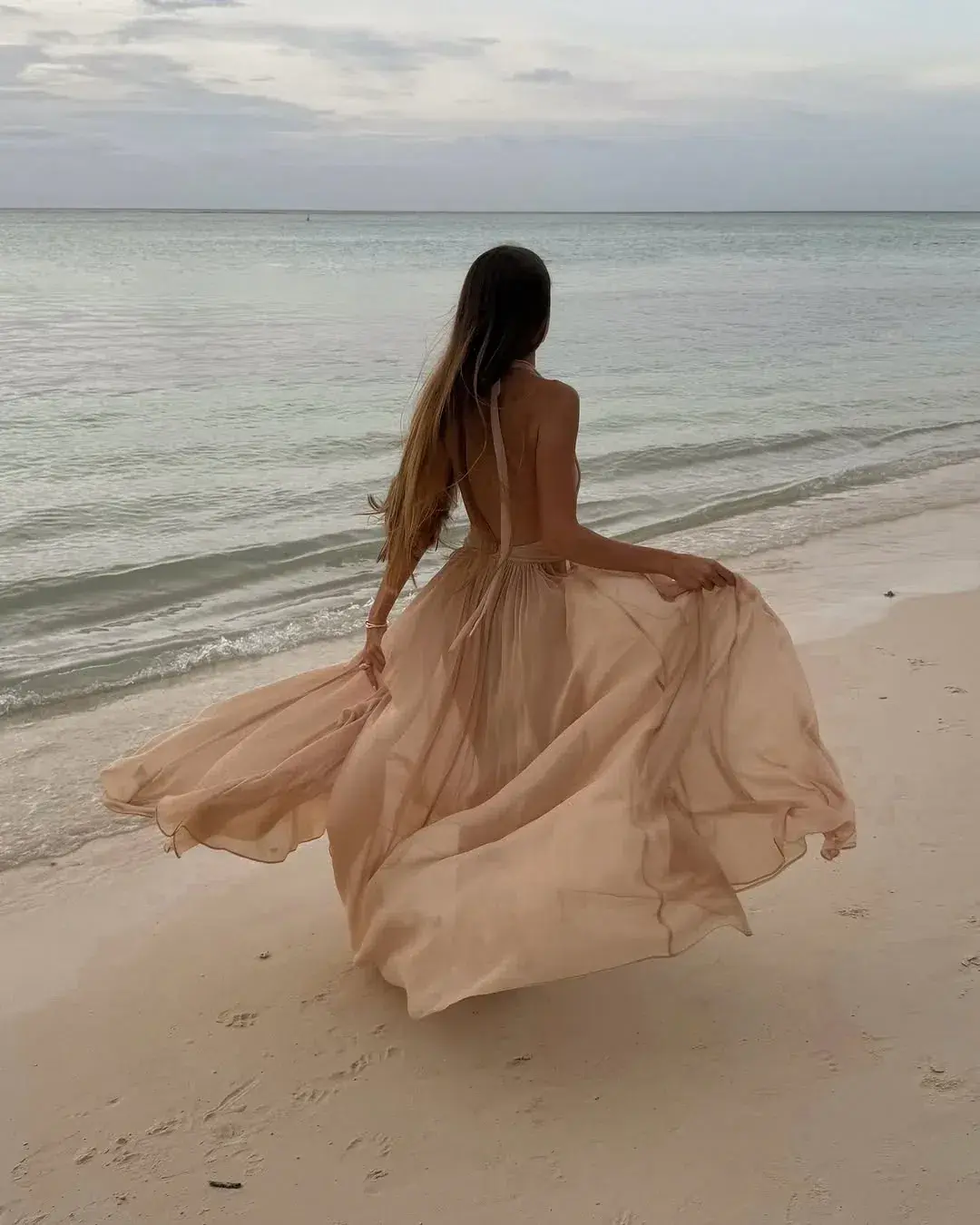 Arcina Ori Florence Dress Stone Size XL/AU 14 for rent on The Volte - main image