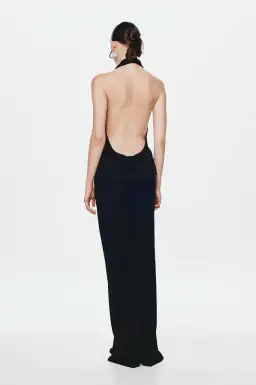 Misha The Vanessa Jersey Dress Black Size XS / AU 6-8 for rent on The Volte - image 2