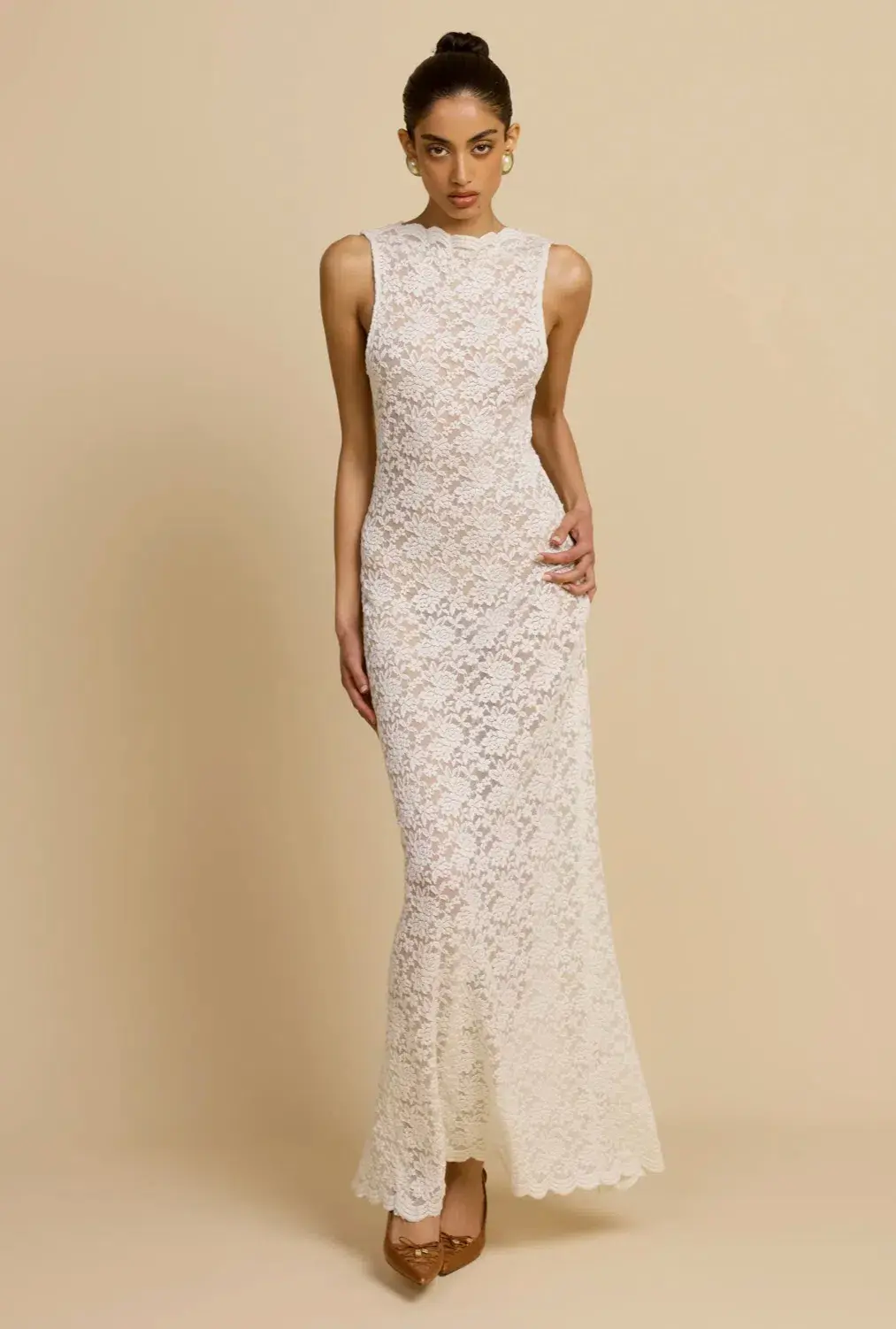 ARCINA ORI MAXI MIREILLE DRESS SIZE XS for rent on The Volte - main image