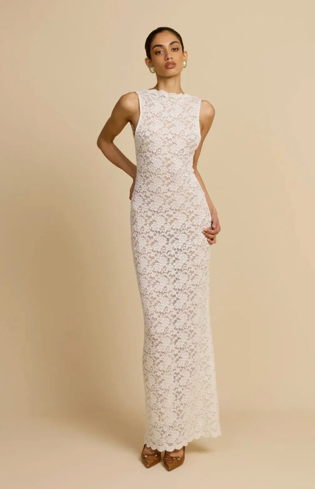 ARCINA ORI MAXI MIREILLE DRESS SIZE XS for rent on The Volte - main image