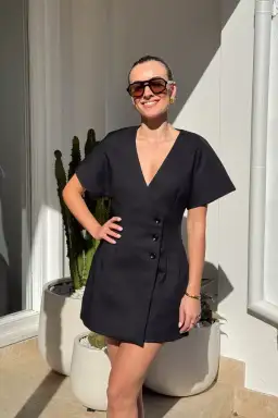 Sneaky Link Sophia Mini Dress in Black Size M / AU 10 for rent on The Volte - image 2