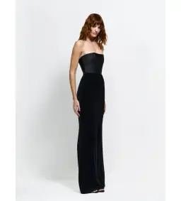 Effie Kats Lakely Maxi Gown Black Size L / AU 12 for rent on The Volte - image 2