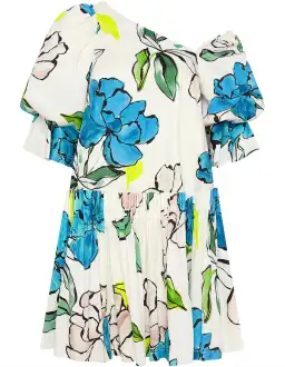 Aje Cy Off Shoulder Smock Dress for rent on The Volte - image 2