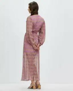 Ana Chevron Ring Front Maxi for rent on The Volte - image 2