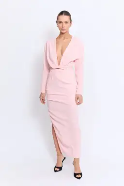 Pfeiffer Pierre Maxi Dress Rose Size S/AU 8