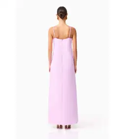 Elliatt Buttercup Embroidered Maxi Dress in Purple Size M/ AU 10 for rent on The Volte - image 3
