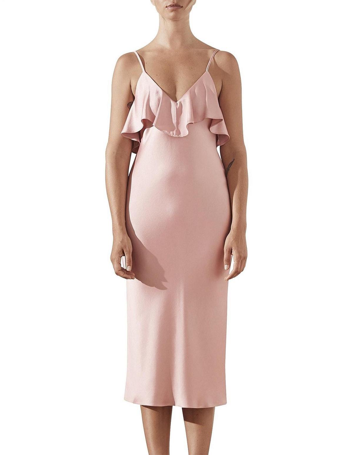 Shona Joy Bias Frill Dress size 8 - Image 1